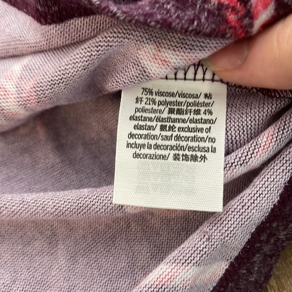 PINK Holiday heart candy cane long sleeve - Picture 2 of 5